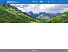Tablet Screenshot of dronefreak.com